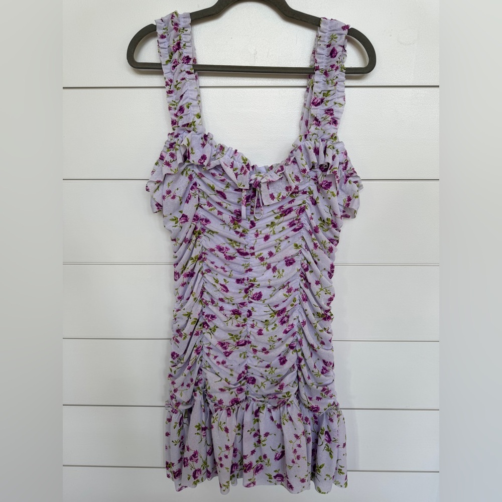NWT Anthropologie Sleeveless Square-neck Ruched Mini Dress
Size XL - Picture 2 of 9